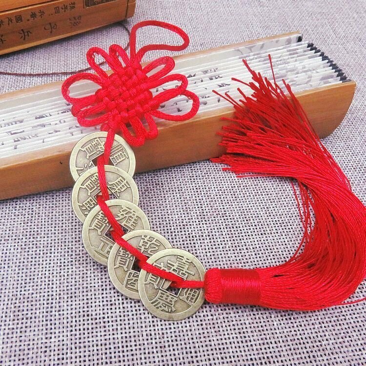 фото Денежный талисман (оберег), китайские монеты