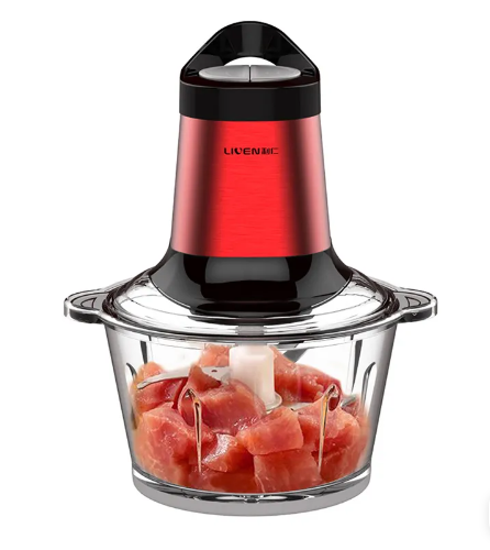 фото Мясорубка - измельчитель мяса Liven JRJ-GW300 (Красный)