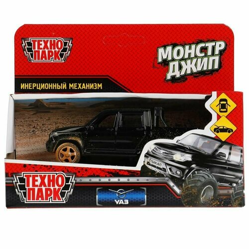 Машина металлическая UAZ PICKUP Монстр Джип