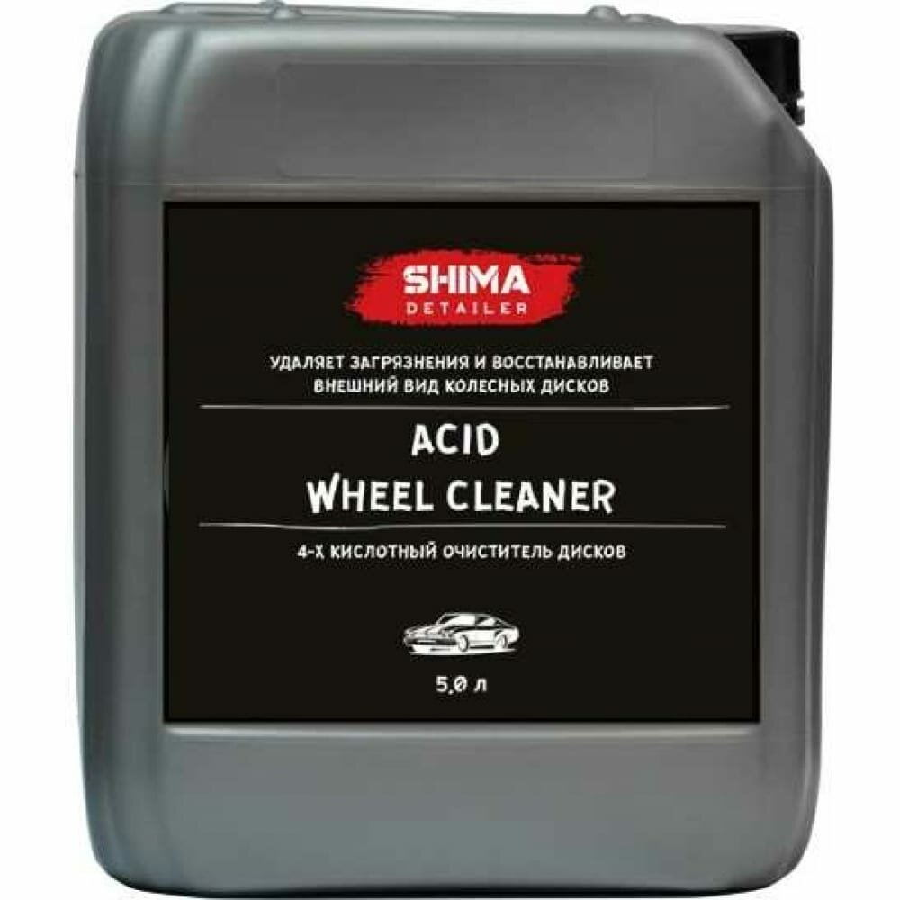фото Четырехкислотный очиститель дисков SHIMA DETAILER ACID WHEEL CLEANER