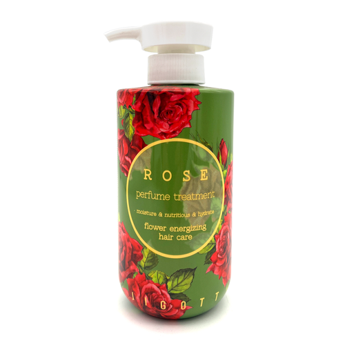 Jigott Парфюмированная маска для волос с экстрактом розы Rose Perfume Treatment, 500 мл