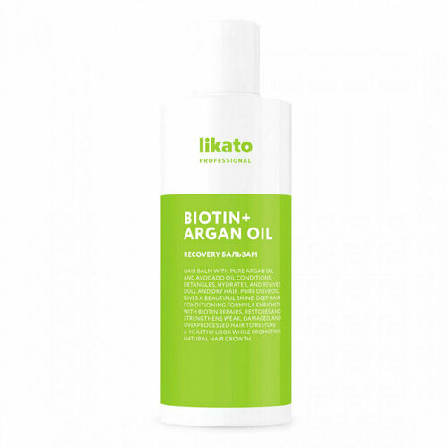 Бальзам для волос восстанавливающий / Recovery Repairing Hair Balm Betaine + Argan Oil 400 мл Likato