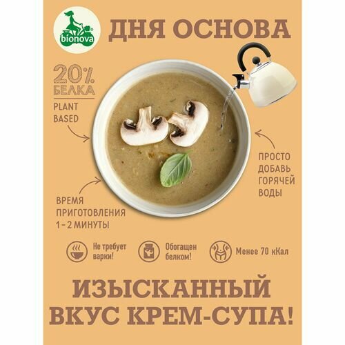 Крем-суп протеиновый с грибами 20 г