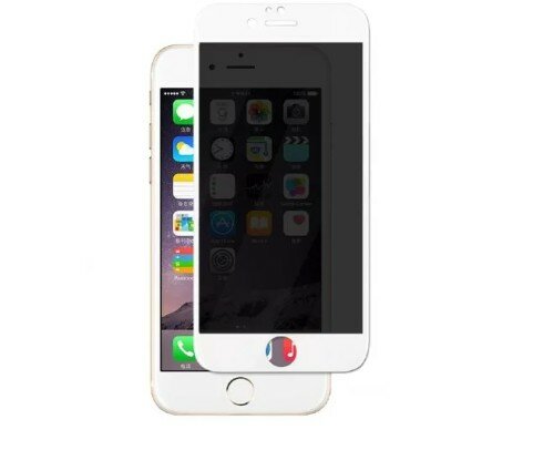 Perfeo Защитное стекло для iPhone 7/8/SE 2020 белый 3D Антишпион