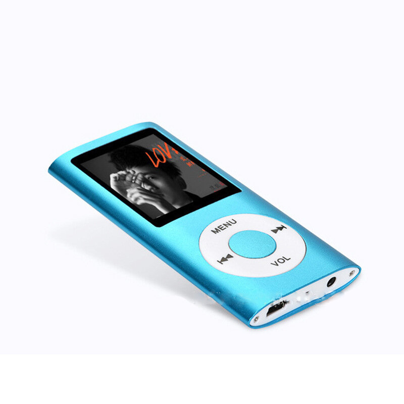 Музыкальный ультратонкий мини-плеер MyPads с экраном нового поколения MP4/MP3 4GB встроенной памяти для мальчика