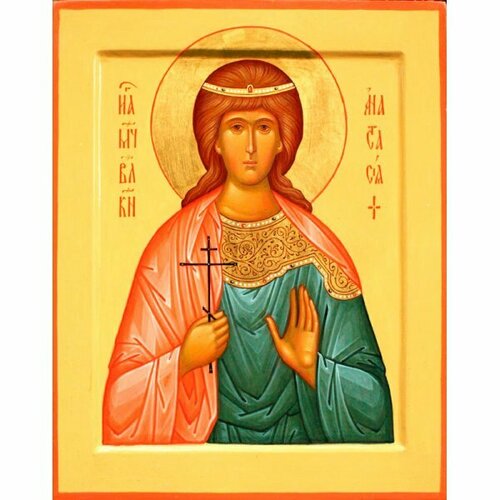 Икона Анастасия царевна писаная, арт ИР-0288
