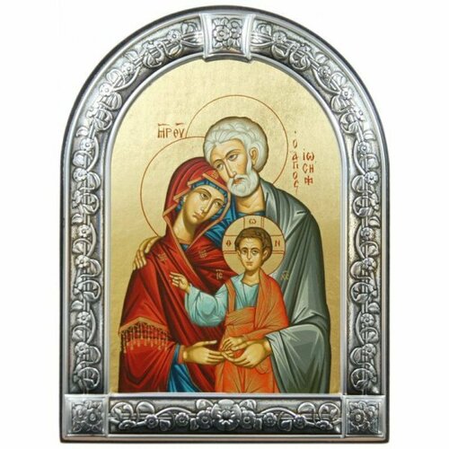 Икона Святое Семейство арт ДВ-235 икона святое семейство в серебряном окладе арт дв 448
