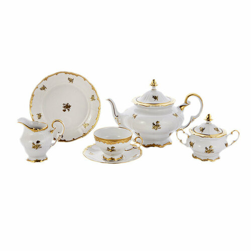 Чайный сервиз на 6 персон 21 предмет Weimar Porzellan 