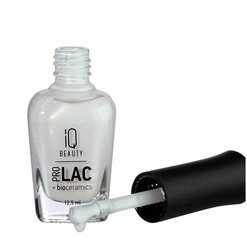 Лак для ногтей IQ Beauty №066 укрепляющий с биокерамикой 12,5 мл