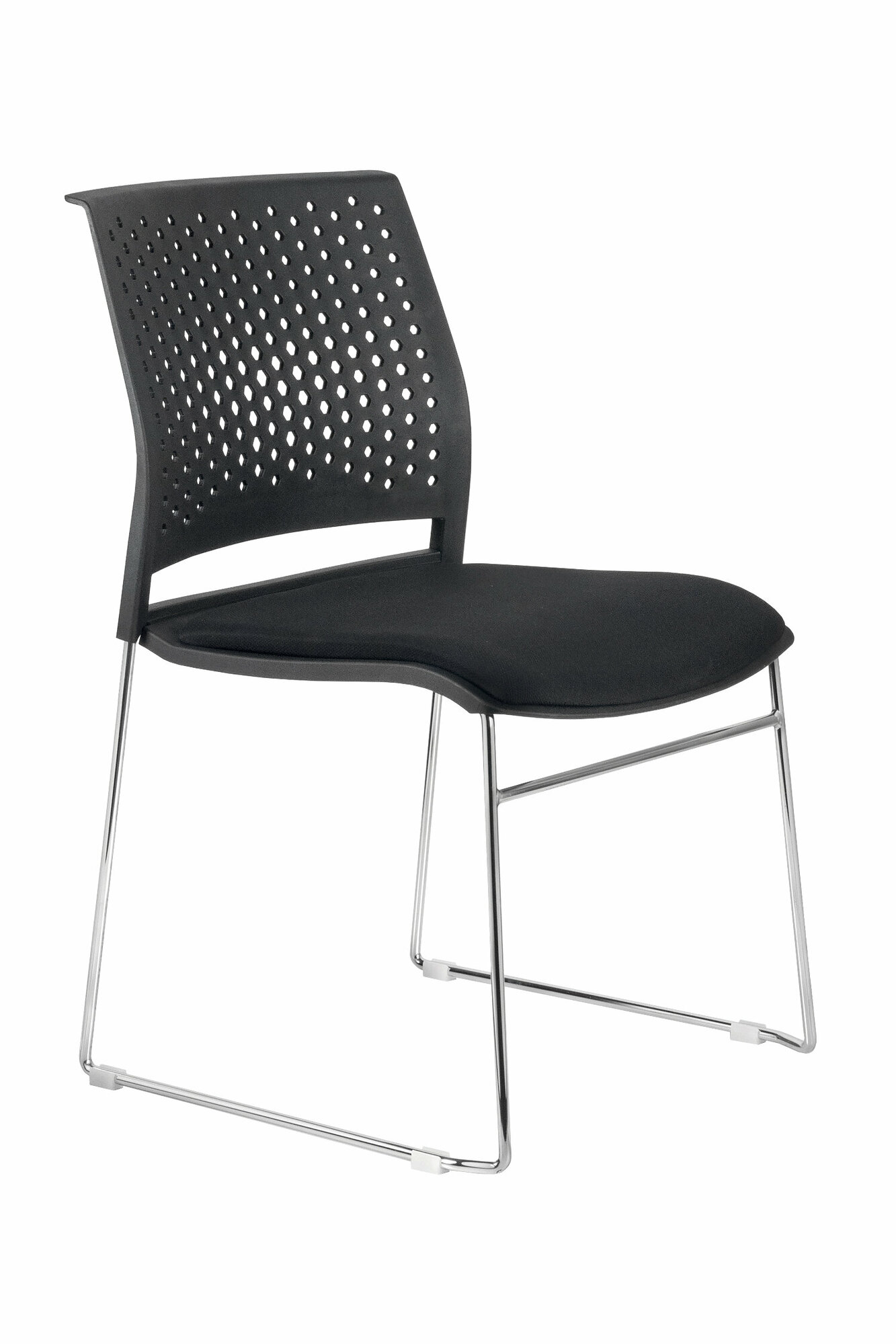 Офисное кресло для посетителей и переговорных Riva Chair Color D918B Черное