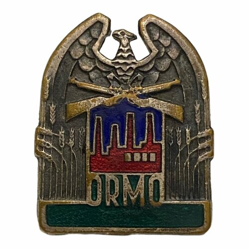 Знак Добровольный резерв гражданской милиции Польша 1961-1980 гг.