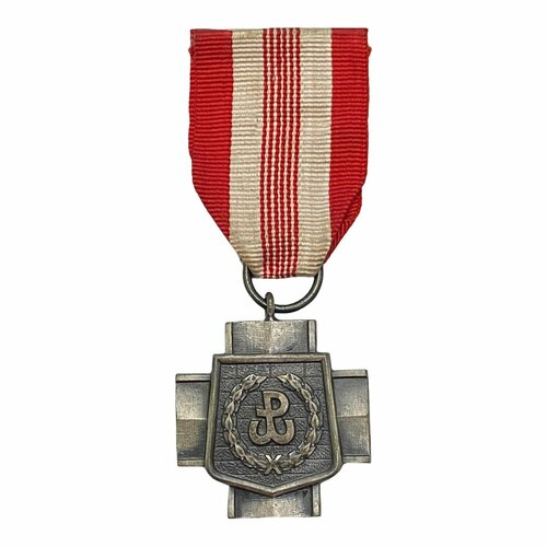 Польша, крест Армии крайовой 1971-1990 гг. польша медаль заслуженному государственному работнику 1965 1990 гг