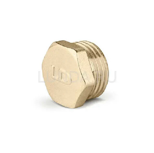 Заглушка 1/2" НР, латунная, LD Pride LD.65.505.15