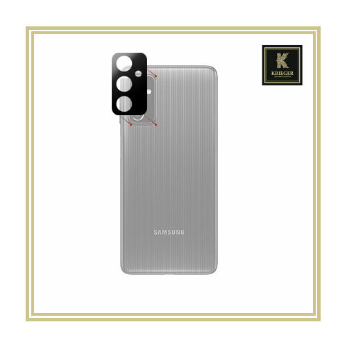 Защитное стекло для камеры Krieger Samsung Galaxy M52 Черное
