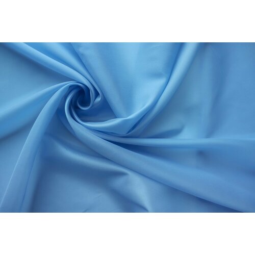 Ткань подклад небесно-голубого цвета ткань кружево небесно голубого цвета италия