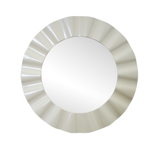 Зеркало круглое Ярцево 1713(2) белый