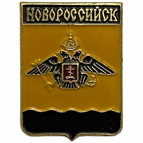 Знак Новороссийск. Гербы Краснодарского края Россия 1991-2000 гг. Родник знак кущевский район гербы краснодарского края россия 1991 2000 гг родник