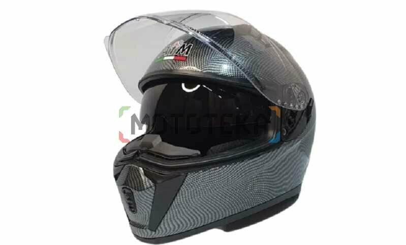 Шлем мото интеграл AiM (Аим) JK320 Carbon XXL