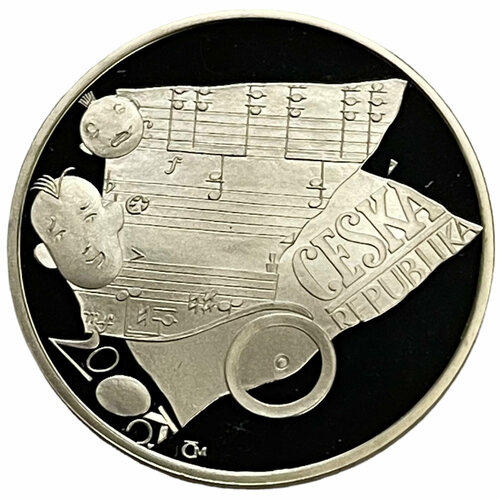 Чехия 200 крон 2006 г. (100 лет со дня рождения Ярослава Ежека) (Proof)