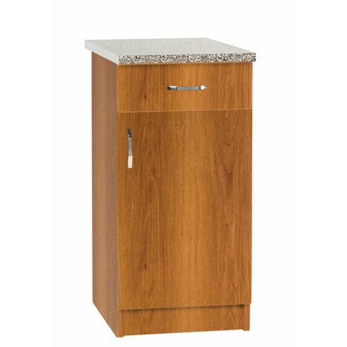 Рабочий стол 50 цвет ольха (1ящик), стол. Гранит (ЛДСП)