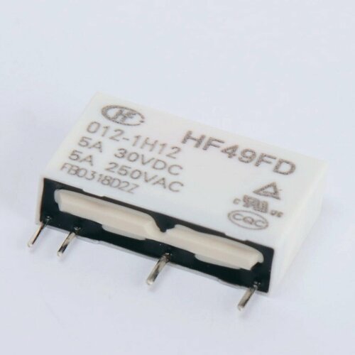 Твердотельное реле HF49FD 012-1H12 реле hf152f 012 1ht hf152f 012 1ht 12v 12vdc dc12v 16a 250vac 4pin