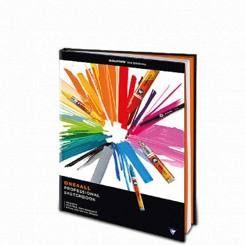 Скетчбук Molotow ONE4ALL Professional Sketchbook DIN A4 801202 вертикальный