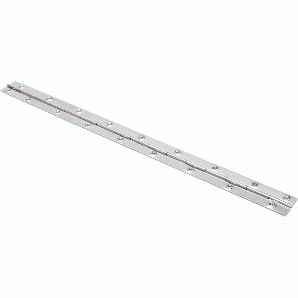 Рояльная петля скобяной L=500 мм, цинк 007405