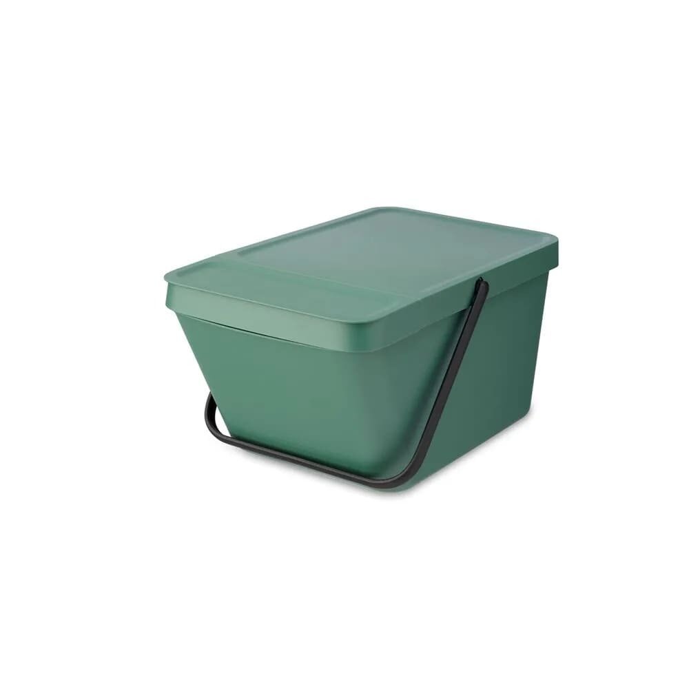 Ведро для мусора SORT&GO Stackable 20 л, пластик, цвет зеленый, Brabantia, Бельгия, 277740