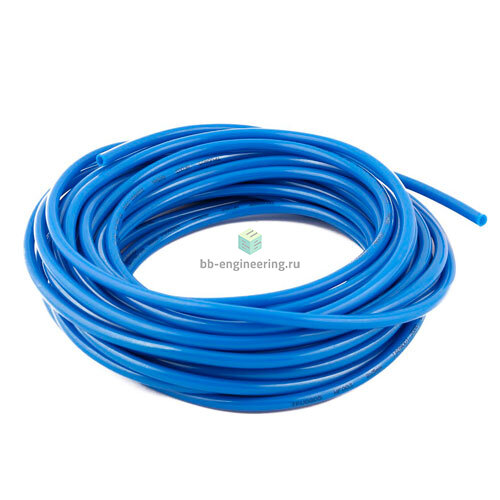 фото PU080X060-100M-BU EMC - Шланг полиуретановый 8x6 мм, синий