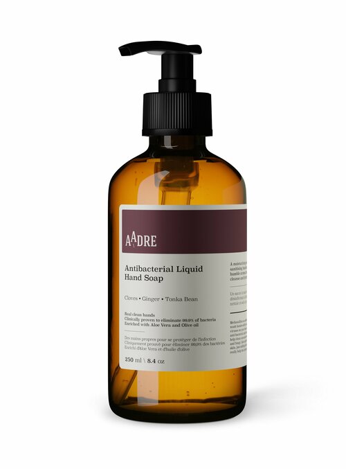 AADRE Антибактериальное жидкое мыло для рук Antibacterial Liquid Hand Soap Ginger 250 мл