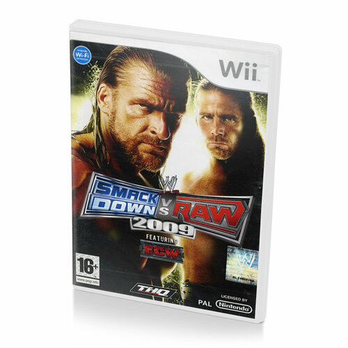 WWE Smackdown vs Raw 2009 (Wii) русские субтитры wwe smackdown vs raw 2011 platinum ps3 английский язык