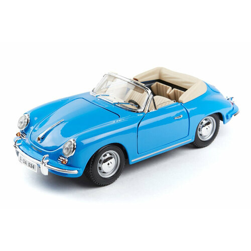 Porsche 356B cabriolet 1961 blue / порше 356 кабриолет синий