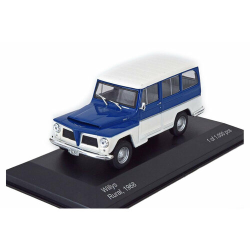 Willys ruralsky truck 4x4 1968 blue/white