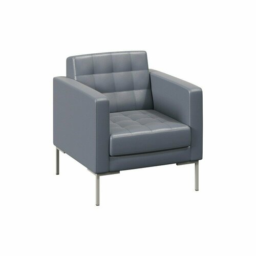 Мягкое кресло с подлокотниками Forest FR-DP-01 цвет Серый размер 700x800x840мм (RIVA)