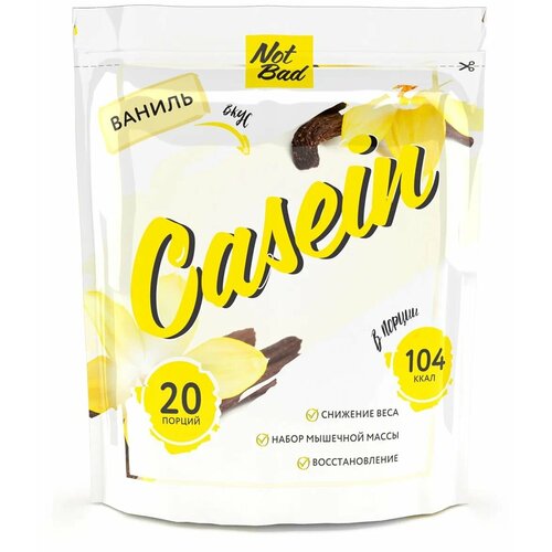 Casein Protein 600 gr NB, 20 порции(й), ваниль