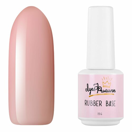 База для гель-лака Луи Филипп, Rubber Base Lace № 06, 15 г