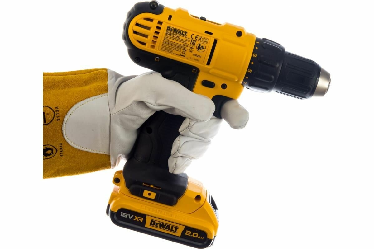 Аккумуляторная дрель-шуруповерт DeWalt DCD805NT ударная (без акк, без з/у) - фото №13