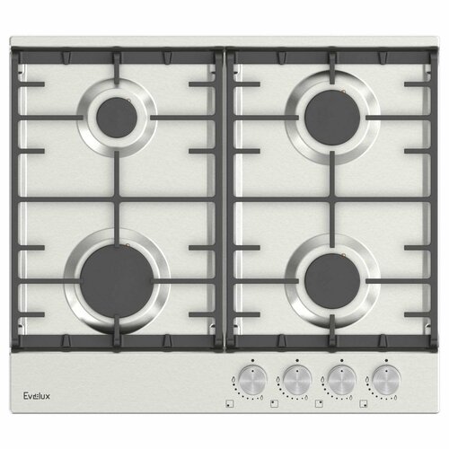 Газовая варочная панель Evelux HEG 600 X нержавеющая сталь 2099000₽