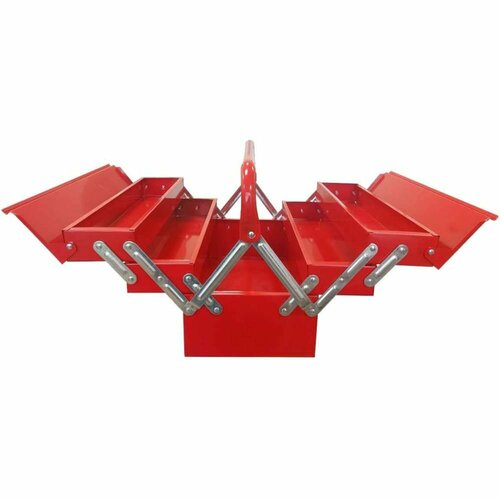 Металлический пятисекционный ящик для инструментов BIST BWD1327A