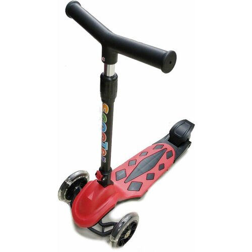 Самокат детский кикборд SCOOTER колёса 125 мм/100 мм ABEC 7 тормоз-крыло DK TOYS S00614_RD Красный