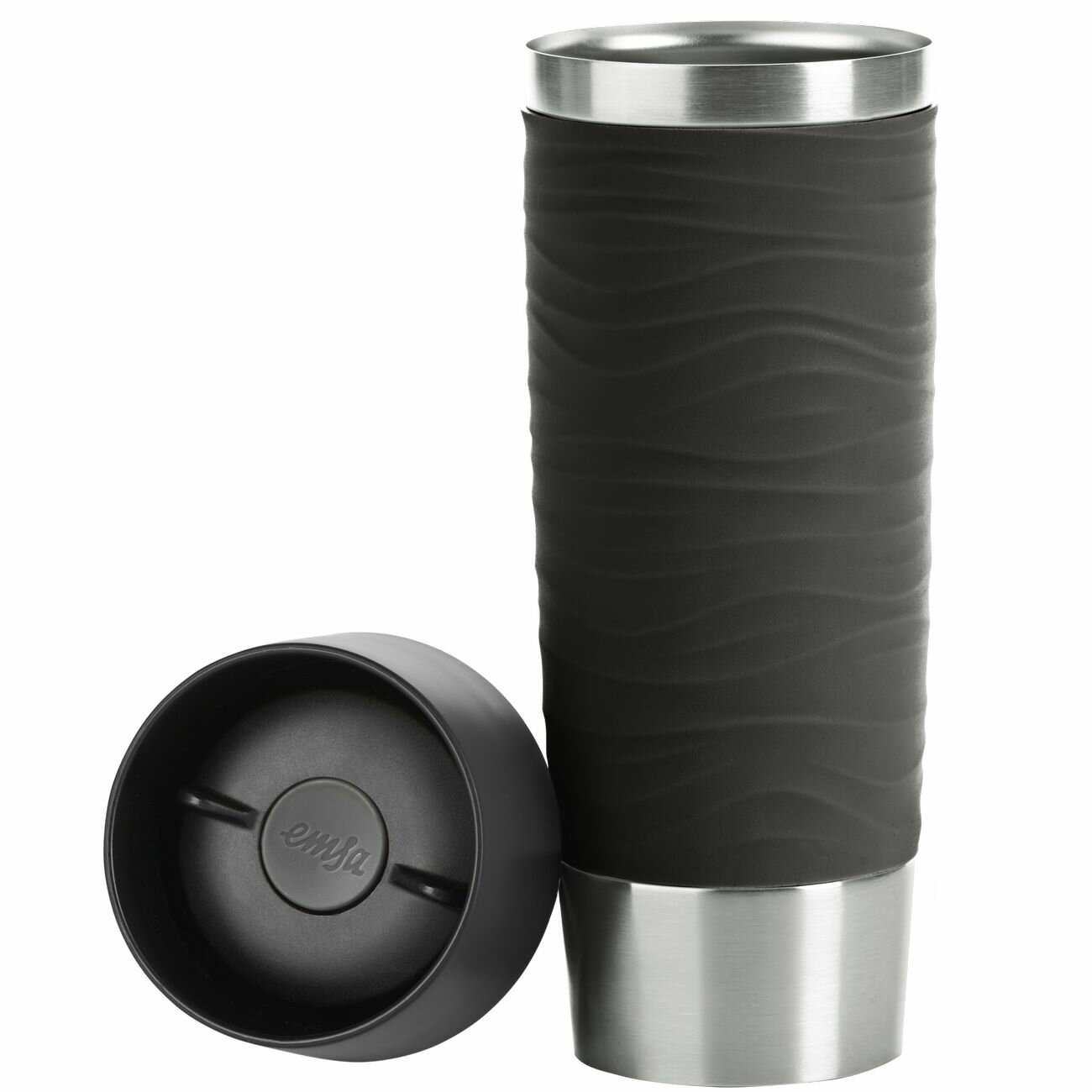 Термокружка Emsa Travel Mug Waves Grande 0,5л (N2011900) - фотография № 2