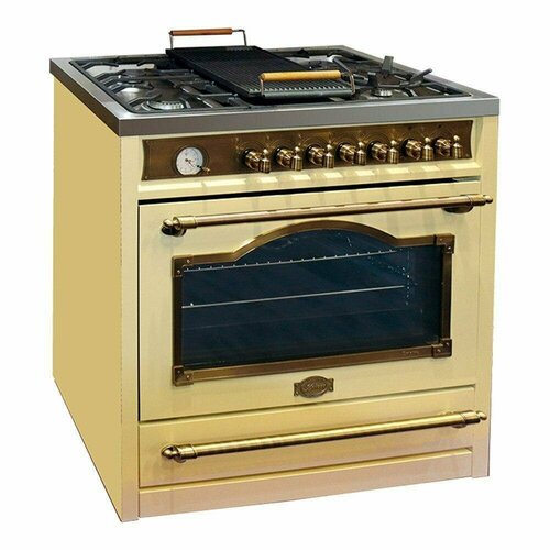 Комбинированная плита 90х90х60 см Kaiser Empire HGE 93555 ElfEm бежевая 19855900₽