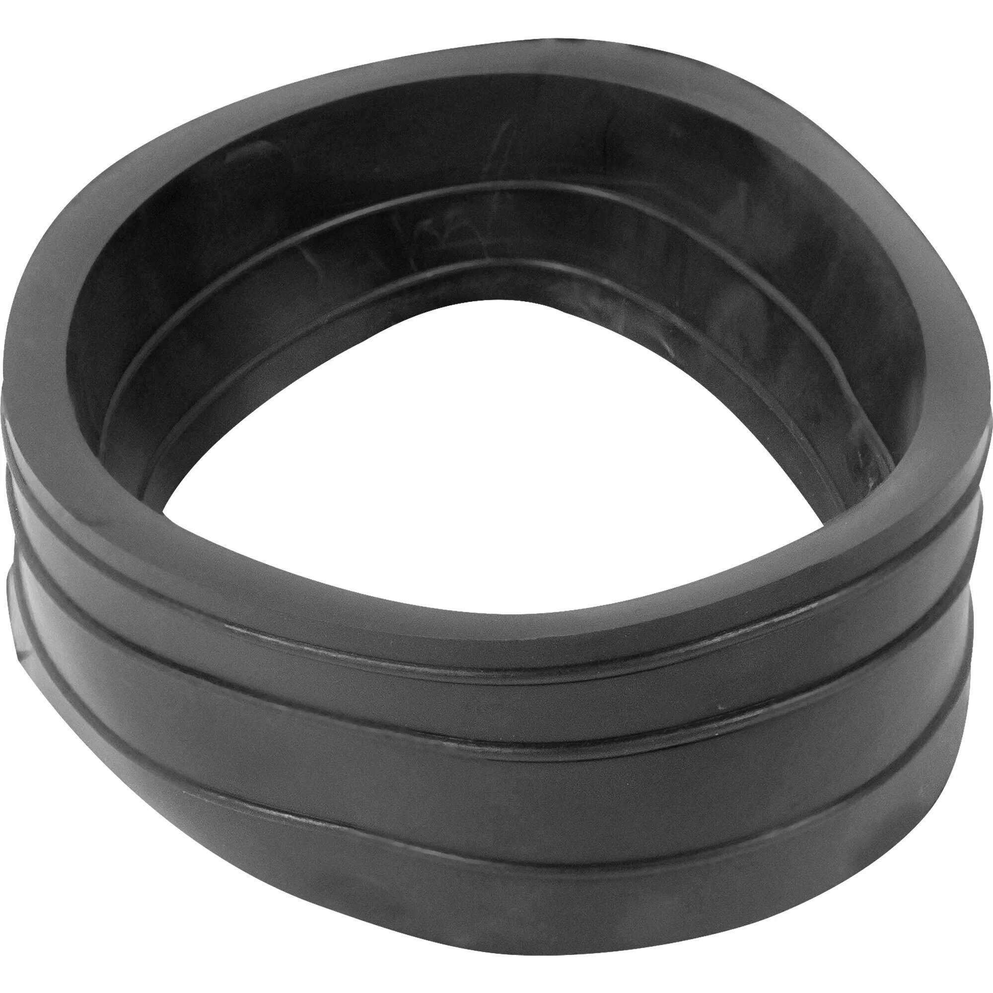 фото Манжета для унитаза Симтек выпускная 110мм, цвет черный, резина