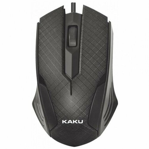 Мышка проводная 1500dpi 15м c 3 кнопками KAKU KSC-357 - черный 23300₽