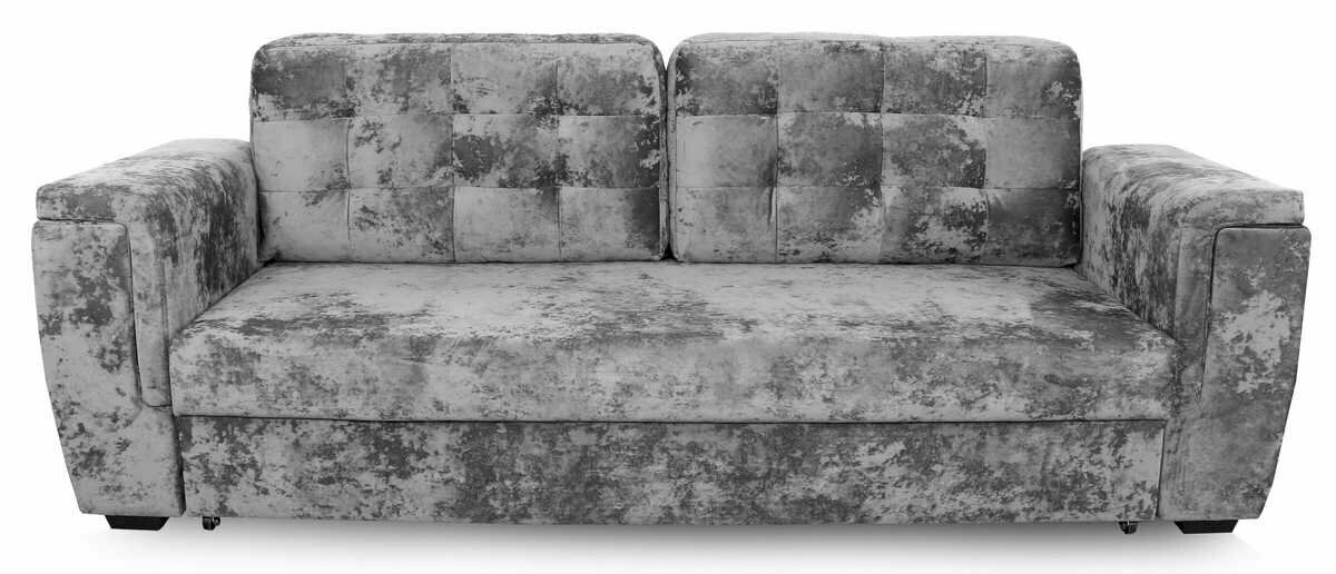 фото Диван Милан Вариант 1, Тиффани серый (Pocket) 258x113x100 МебельГрад