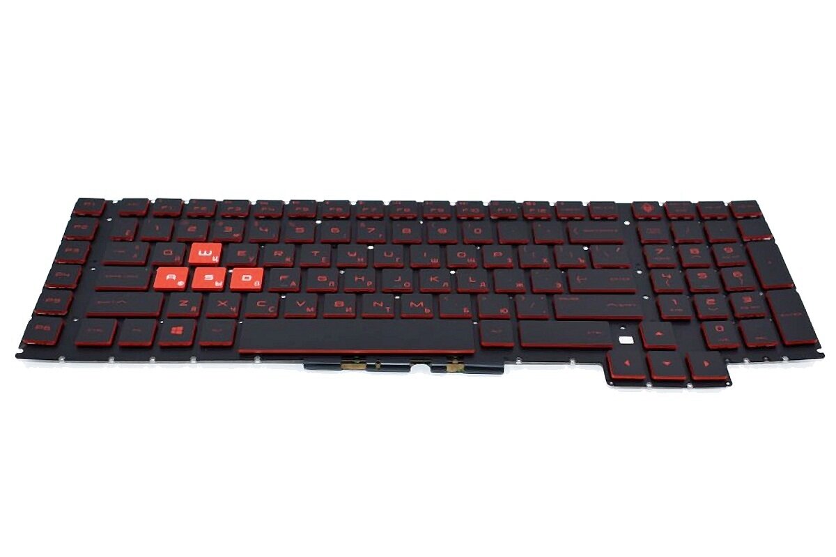 Клавиатура для HP Omen 17-an039ur ноутбука с подсветкой