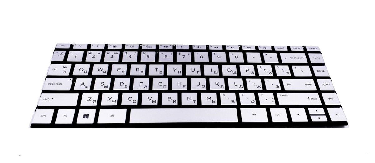 Клавиатура для HP Spectre x360 13-w002ur ноутбука с подсветкой