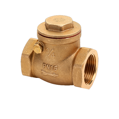 фото Обратный клапан MVI горизонтальный латунный 1/2