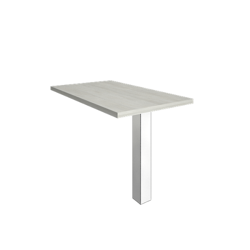 Брифинг приставка к столу руководителя YALTA LT-BR2 1200х700х750 Снежная патина