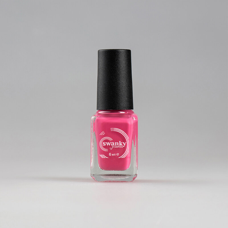 Лак для стемпинга Swanky Stamping S47, Hot pink, 6 мл